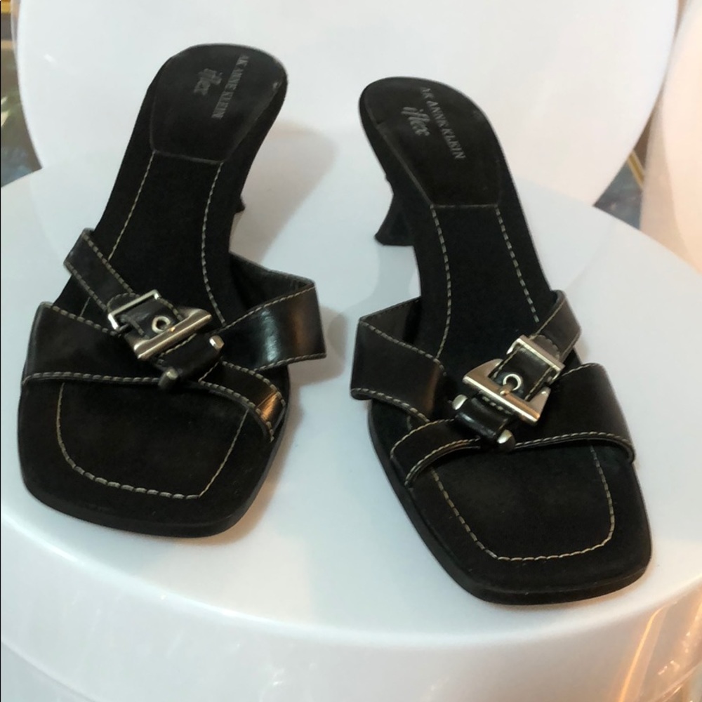 Anne Klein Ladies Shoes Black Size 8 M - Picture 2 of 6